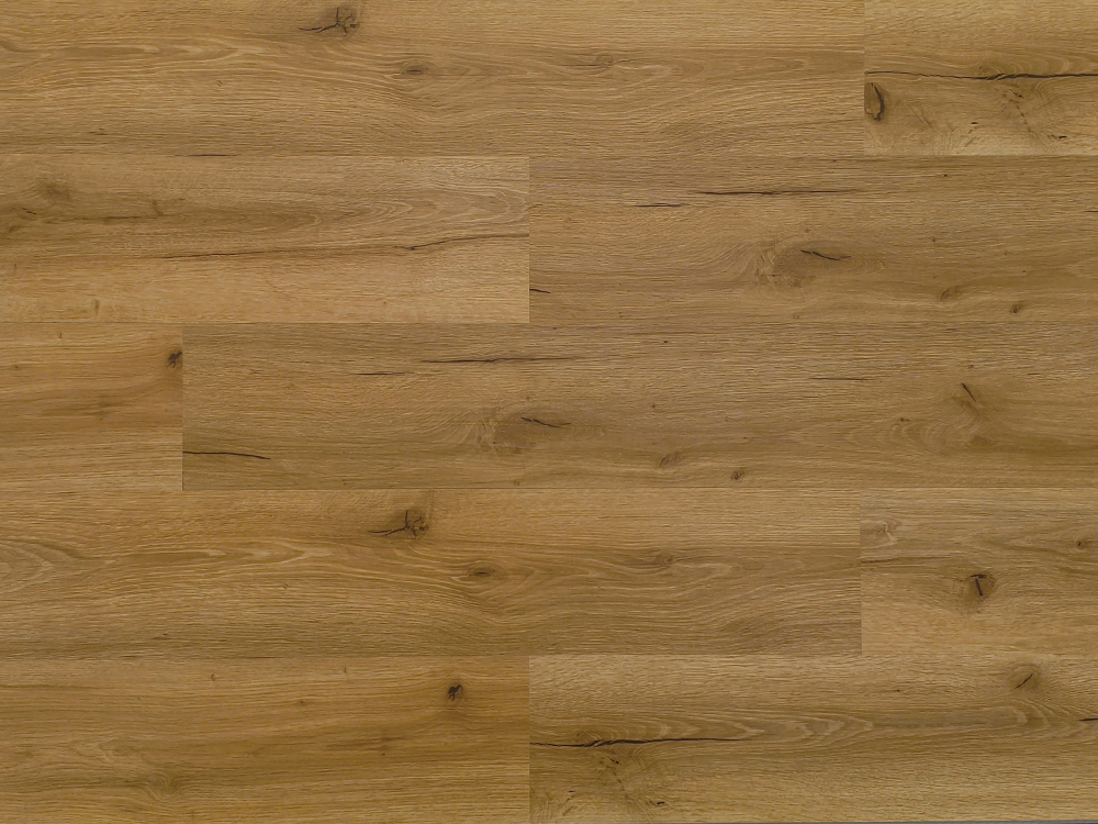 SPC que pavimenta a luz - grão de madeira marrom 7.25×48
