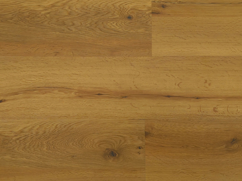 SPC que pavimenta a grão de madeira amarela morna 9×60” fechamento de Uniclick do underlayment de 5.5mm IXPE