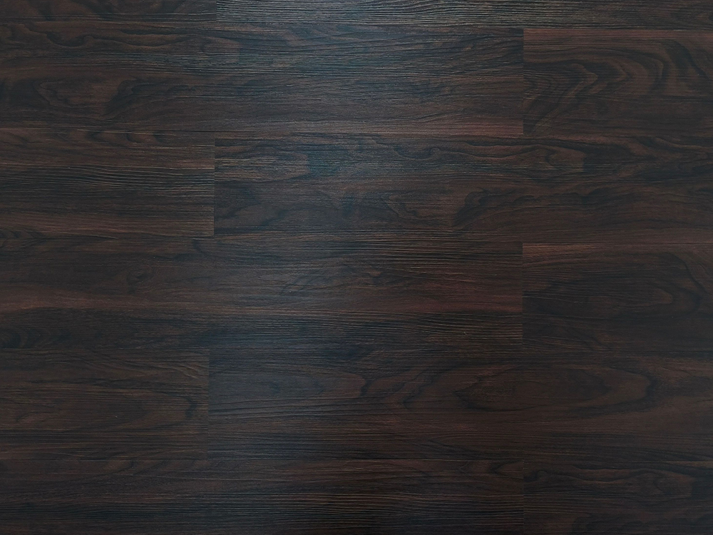 LVT que pavimenta a madeira escura 6×36