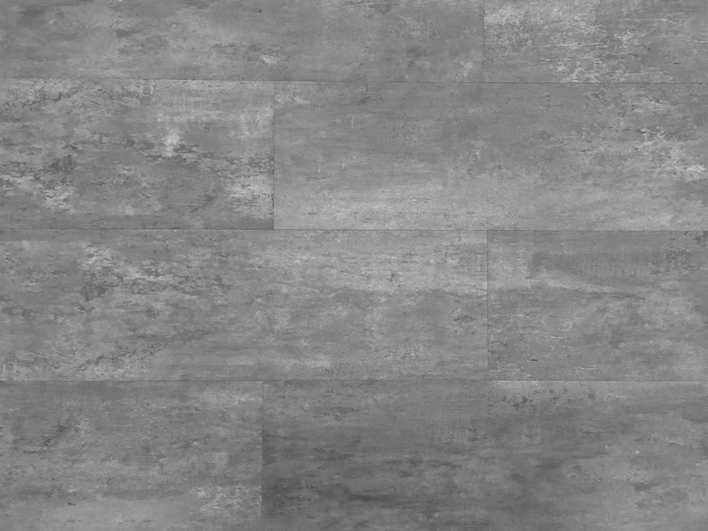SPC-WG Stone Look Telha Cimento Cinza Madeira Grão 9×36